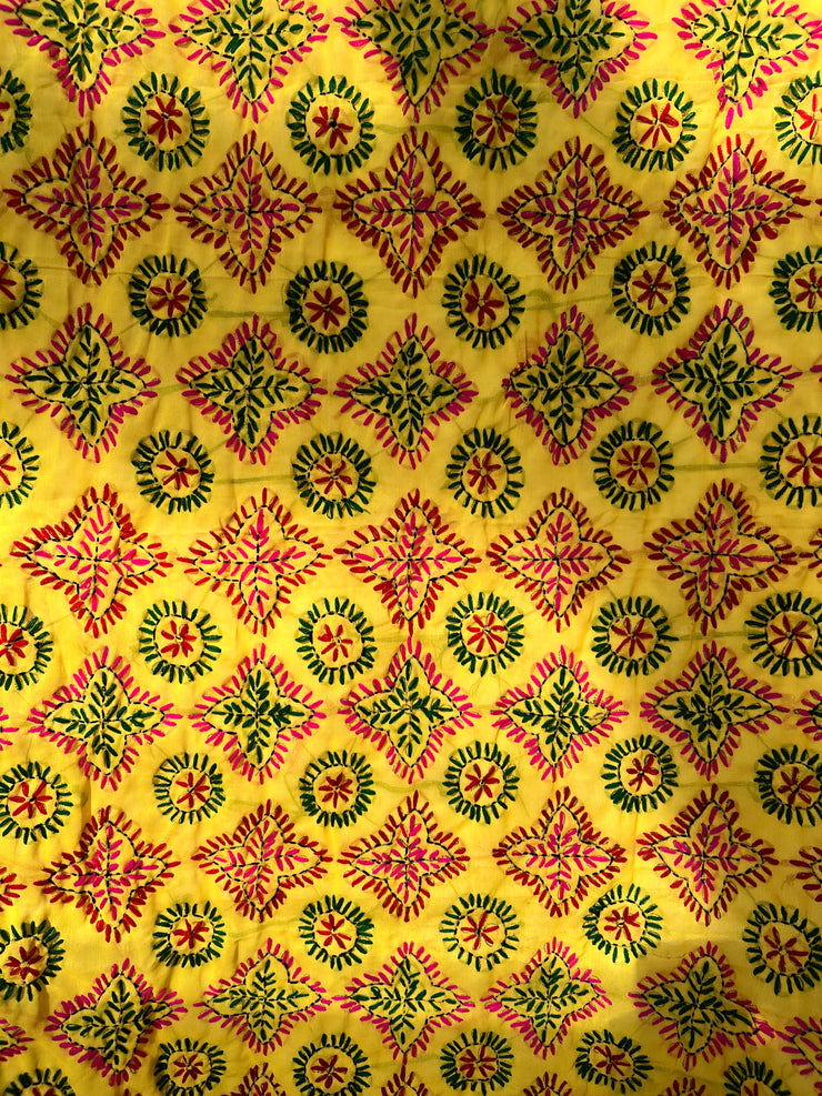 Phulkari Hand Embroidered Shawl Dupatta
