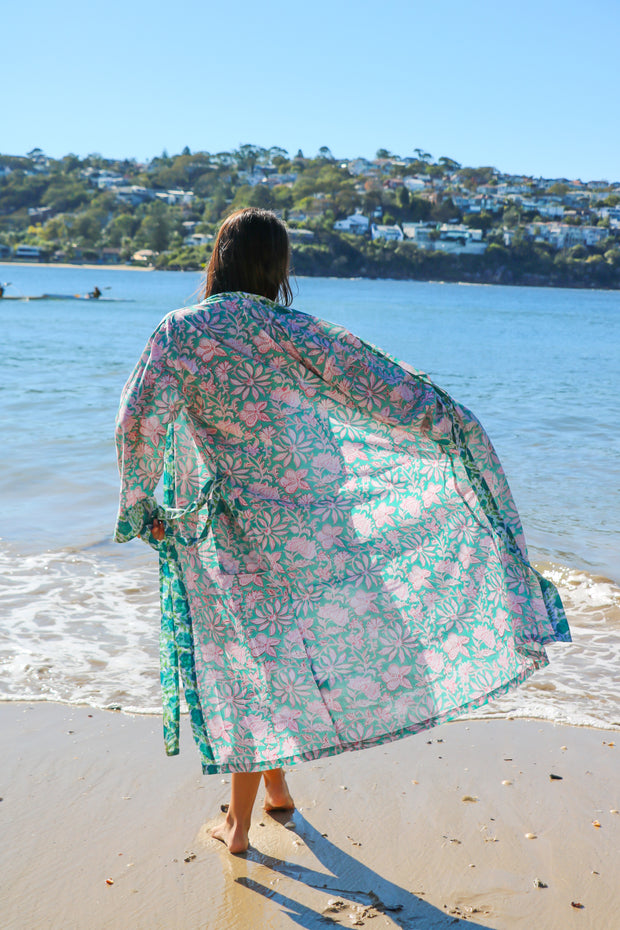 Capri Long Kimono Robe