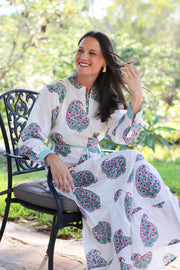 Chinar Paisley Maxi Dress