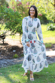 Chinar Paisley Maxi Dress