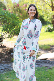 Chinar Paisley Maxi Dress