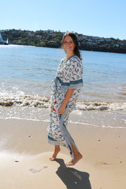Crains - Hand Block Print Long Kaftan