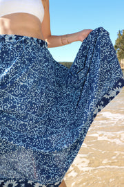 Holly - Daisy Boho Chic Long Skirt