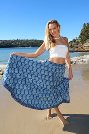 Holly - Paisley Boho Chic Long Skirt