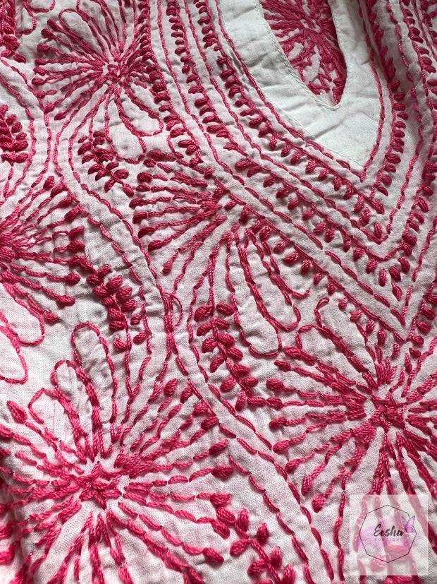 Zoya Cotton Top - Pink