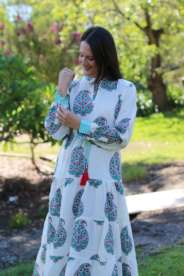 Chinar Paisley Maxi Dress