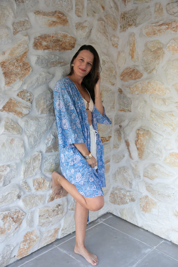 Kavita Short Kimono Robe