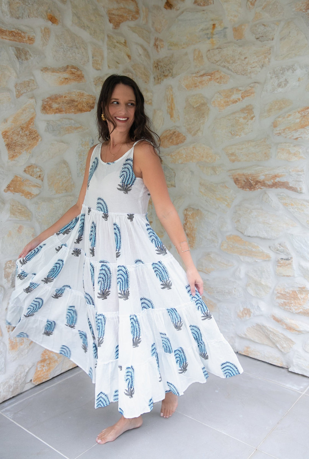 Natasha Maxi Dress - Blue EeshaBoutique Natasha Maxi Dress - Blue EeshaBoutique