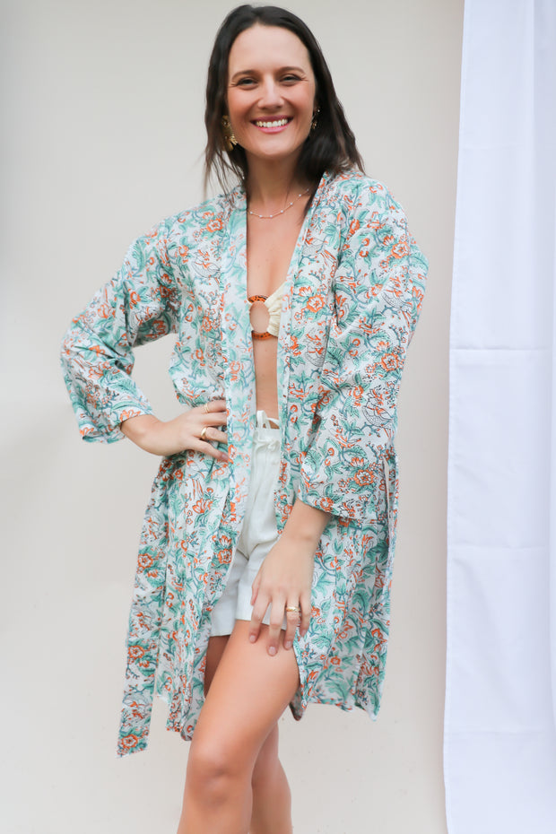 Pankh -Short Kimono Robe