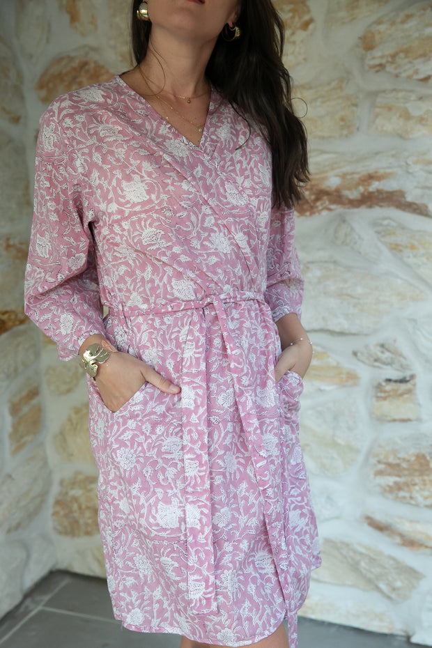 Piya Short Kimono Robe