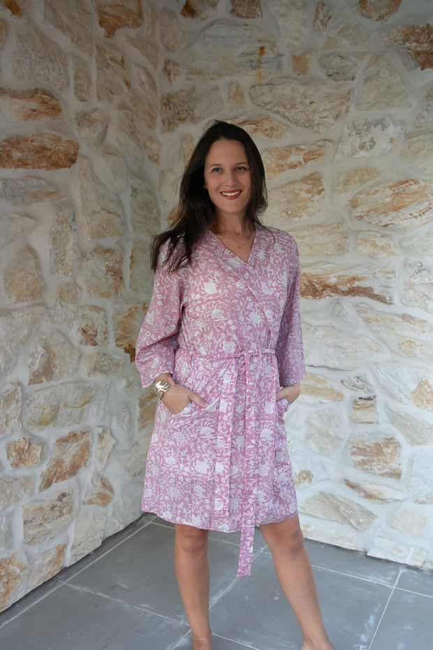 Piya Short Kimono Robe
