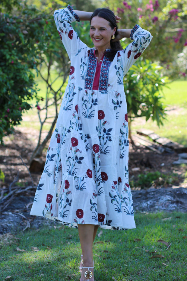 Hibiscus Midi Dress L/Xl 44’