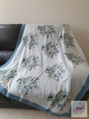 Block Print Cotton Voile Sarong Dupatta