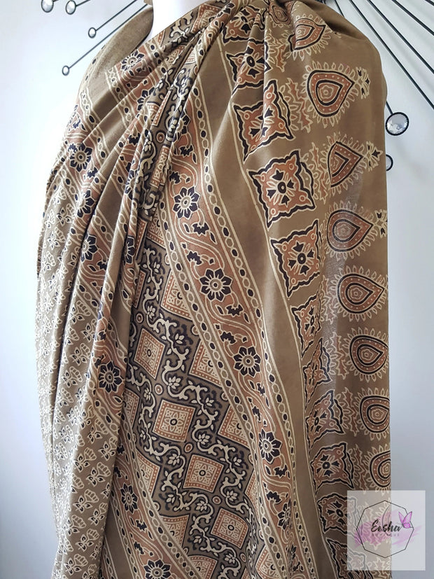 Ajrakh Sarong Dupatta