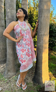 Sarong-Red Poppy -Eeshaboutique