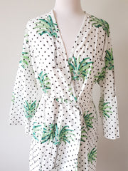 Taru Short Kimono Robe - Kimono Robe by EeshaBoutique - gshop