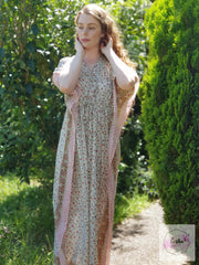 Chinar - Hand Block Print Long Kaftan