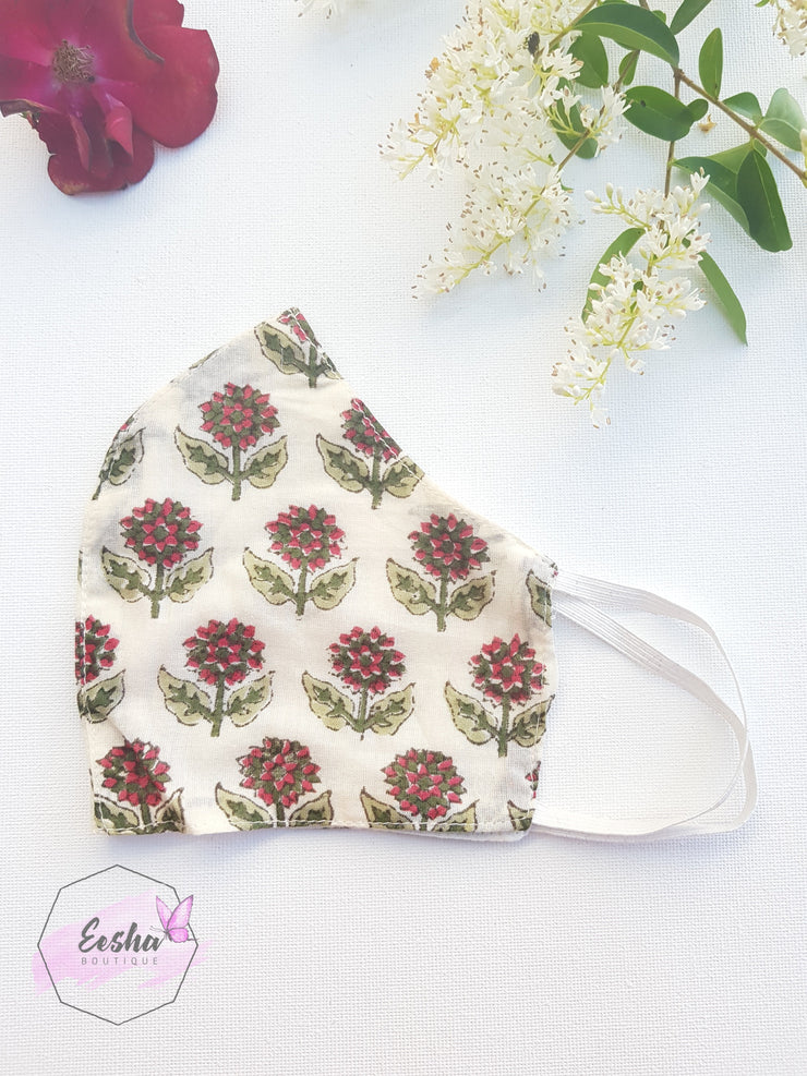 Face Masks - Two layers - Organic cotton voile -  by EeshaBoutique - Face Mask, gshop