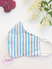 Face Masks - Two layers - Organic cotton voile -  by EeshaBoutique - Face Mask, gshop