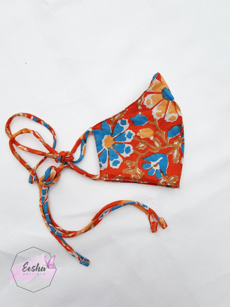 Face Masks - Three layers with string -  by EeshaBoutique - Face Mask, gshop