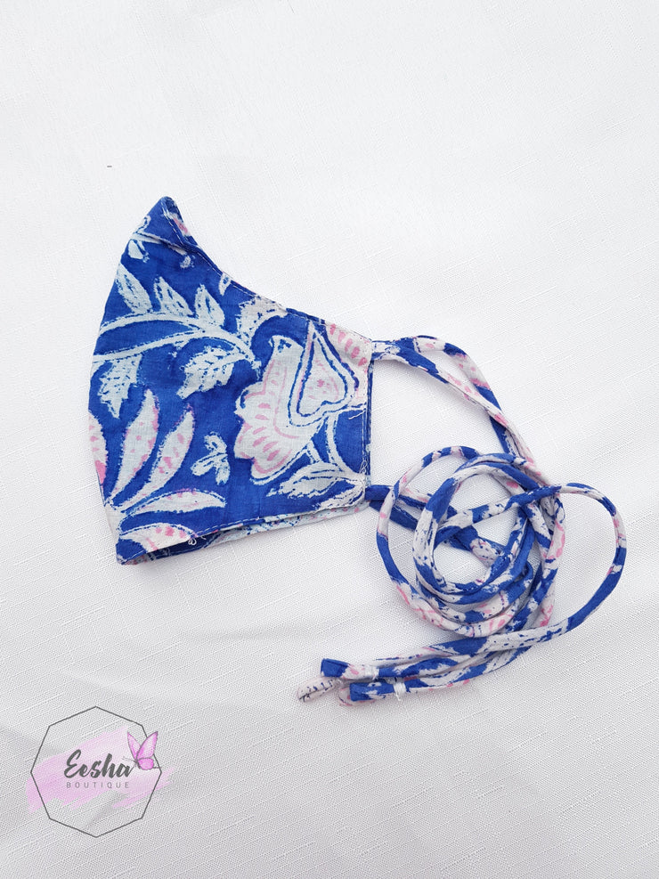 Face Masks - Three layers with string -  by EeshaBoutique - Face Mask, gshop
