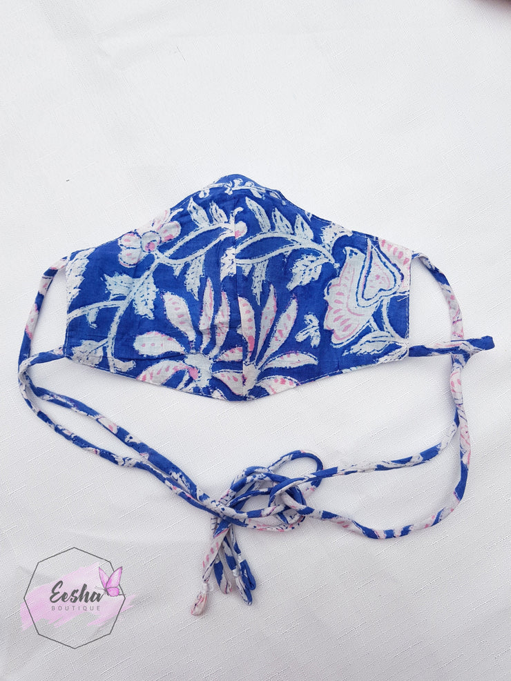 Face Masks - Three layers with string -  by EeshaBoutique - Face Mask, gshop