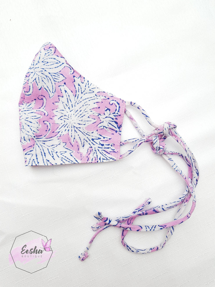 Face Masks - Three layers with string -  by EeshaBoutique - Face Mask, gshop
