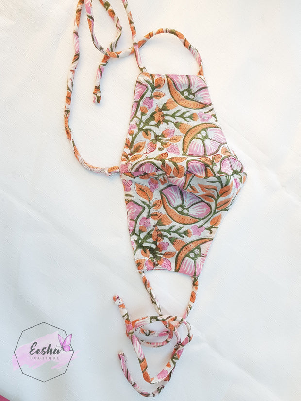 Face Mask - Three Layers With String -  by EeshaBoutique - Face Mask, gshop