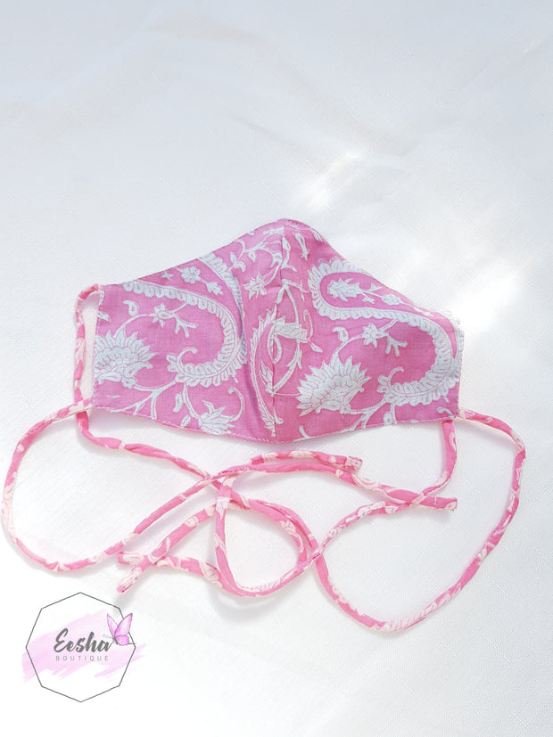 Face Mask - Three Layers With String -  by EeshaBoutique - Face Mask, gshop