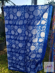 Hand Block Print Indian Organic Cotton Sarong