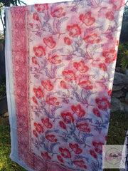 Hand Block Print Indian Organic Cotton Sarong