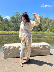 Hazelwood Long Kimono Robe