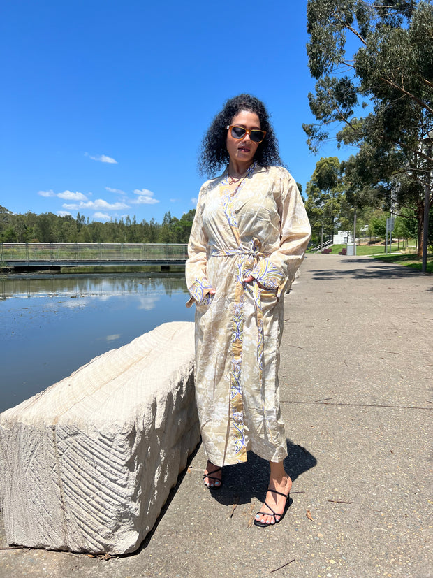 Hazelwood Long Kimono Robe