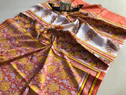 Hand Block Print Cotton Mulmul Saree - Saree by EeshaBoutique - gshop