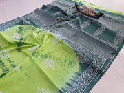 Hand Block Print Cotton Mulmul Saree - Saree by EeshaBoutique - gshop