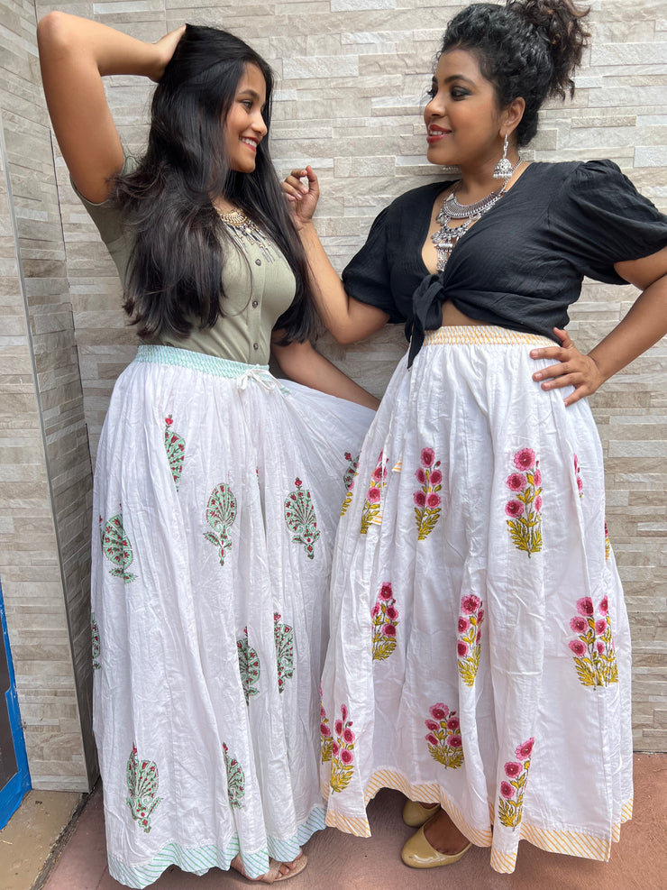 Poppy - Boho Chic Long Skirt