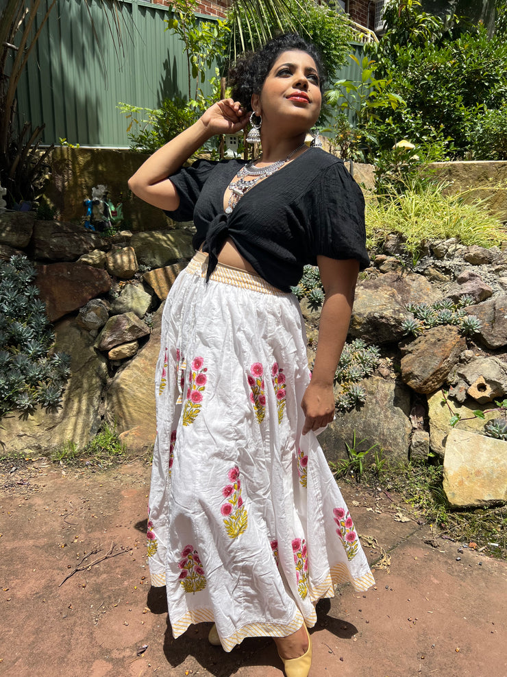 Poppy - Boho Chic Long Skirt