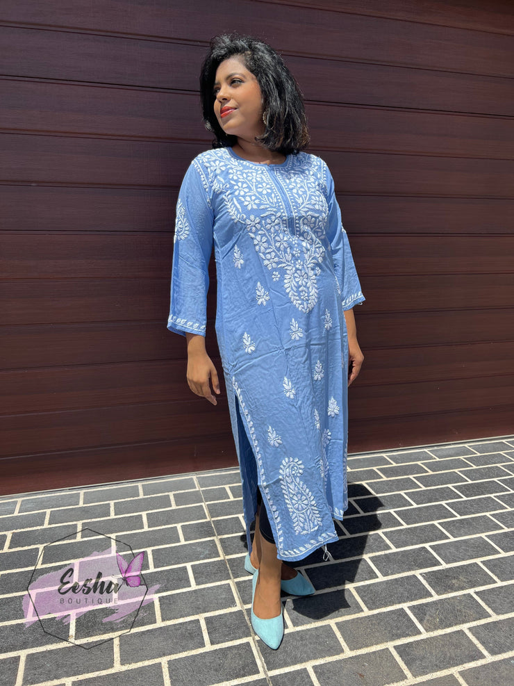 Safi Tunic - Hand Embroidered Kurta