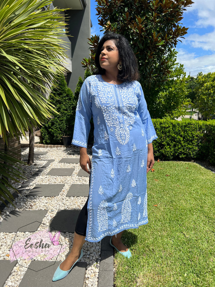 Safi Tunic - Hand Embroidered Kurta