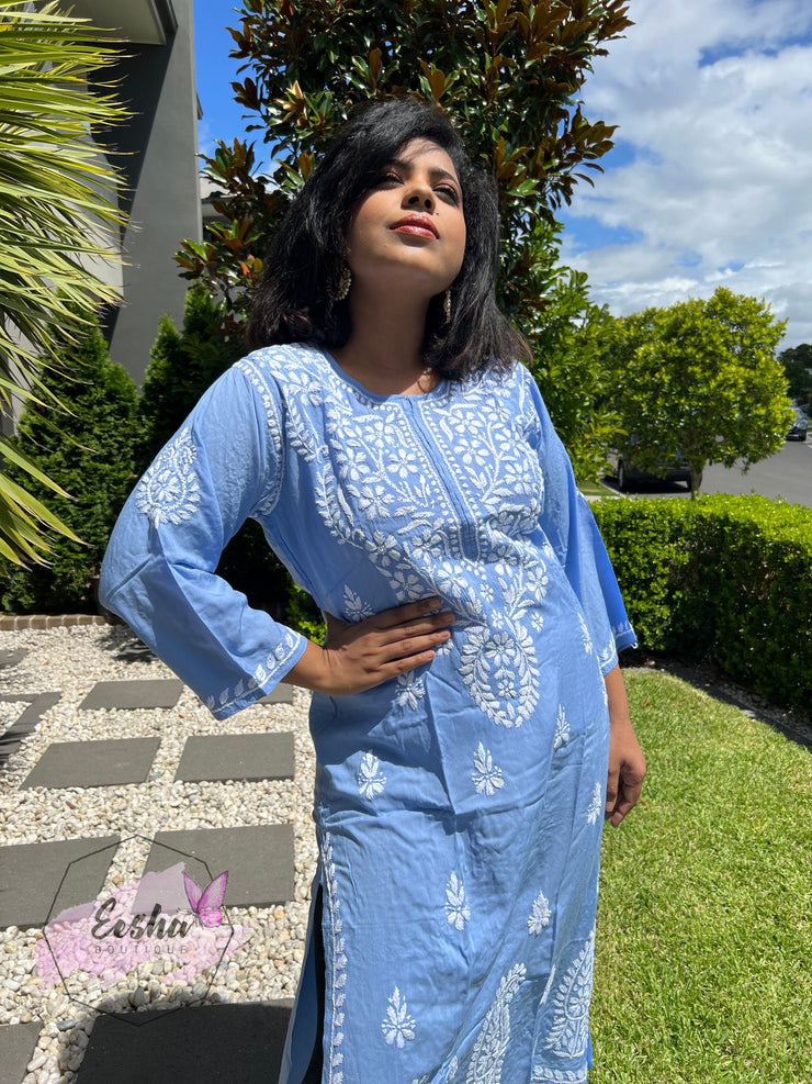 Safi Tunic - Hand Embroidered Kurta