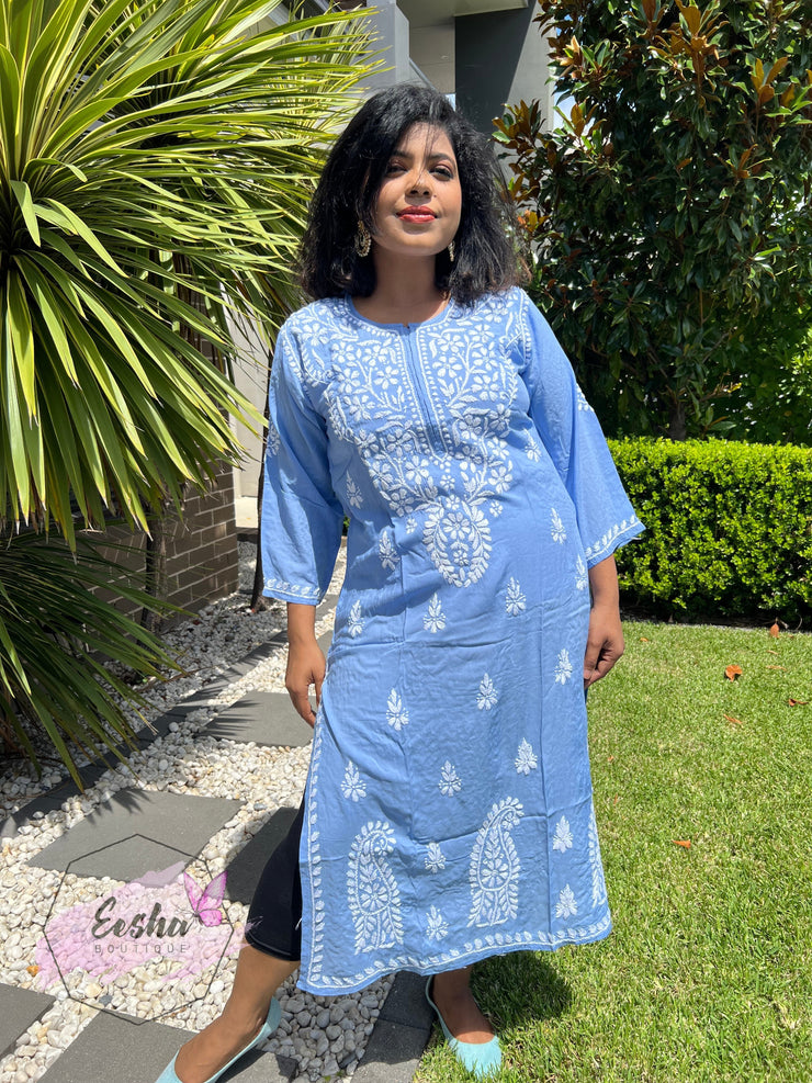 Safi Tunic - Hand Embroidered Kurta