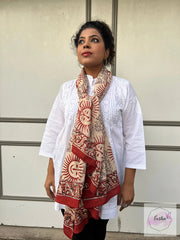 Block Print Sarong-Happy Sun Dupatta