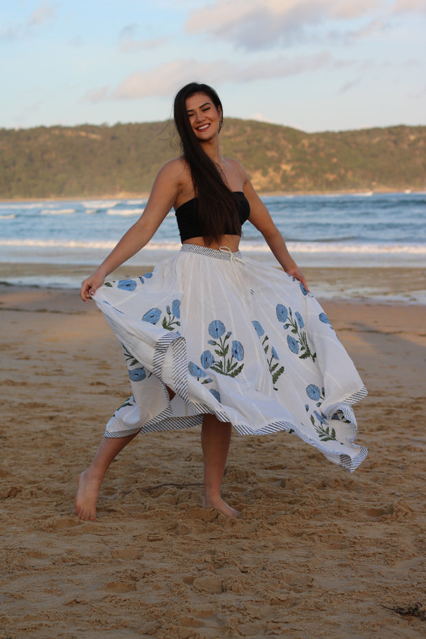 Pushpa - Boho Chic Long Skirt