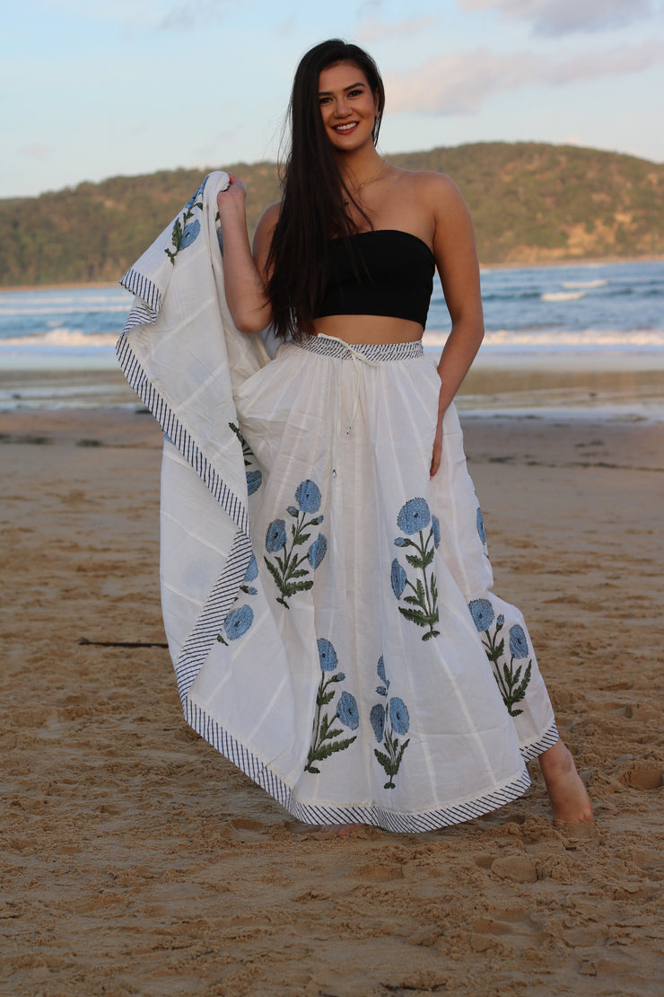 Pushpa - Boho Chic Long Skirt