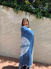 Modal Silk Shibori Bandej Dupatta