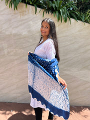 Modal Silk Shibori Bandej Dupatta