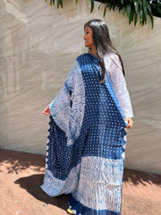 Modal Silk Shibori Bandej Dupatta