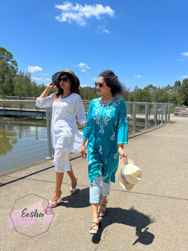 Latika - Hand Embroidered Kurta