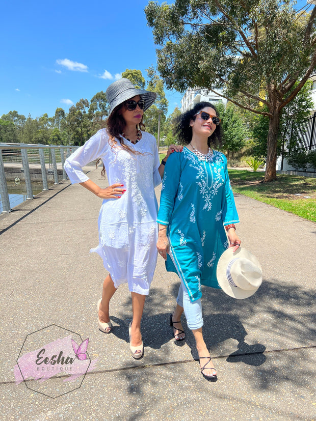Latika - Hand Embroidered Kurta