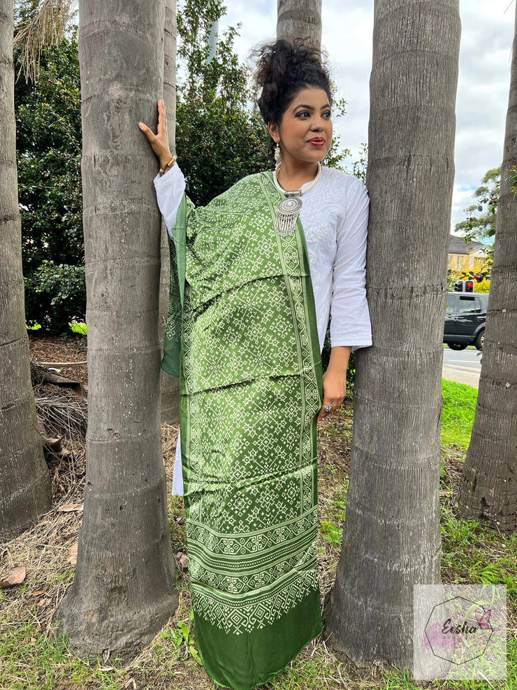 Patola - Silk Scarf - EeshaBoutiuqe